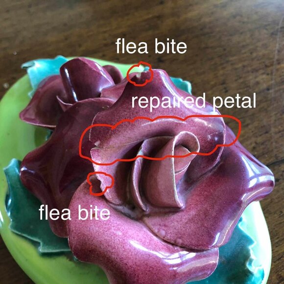 California pottery - Johannes Brahm floral lidded trinket box - Picture 11 of 12